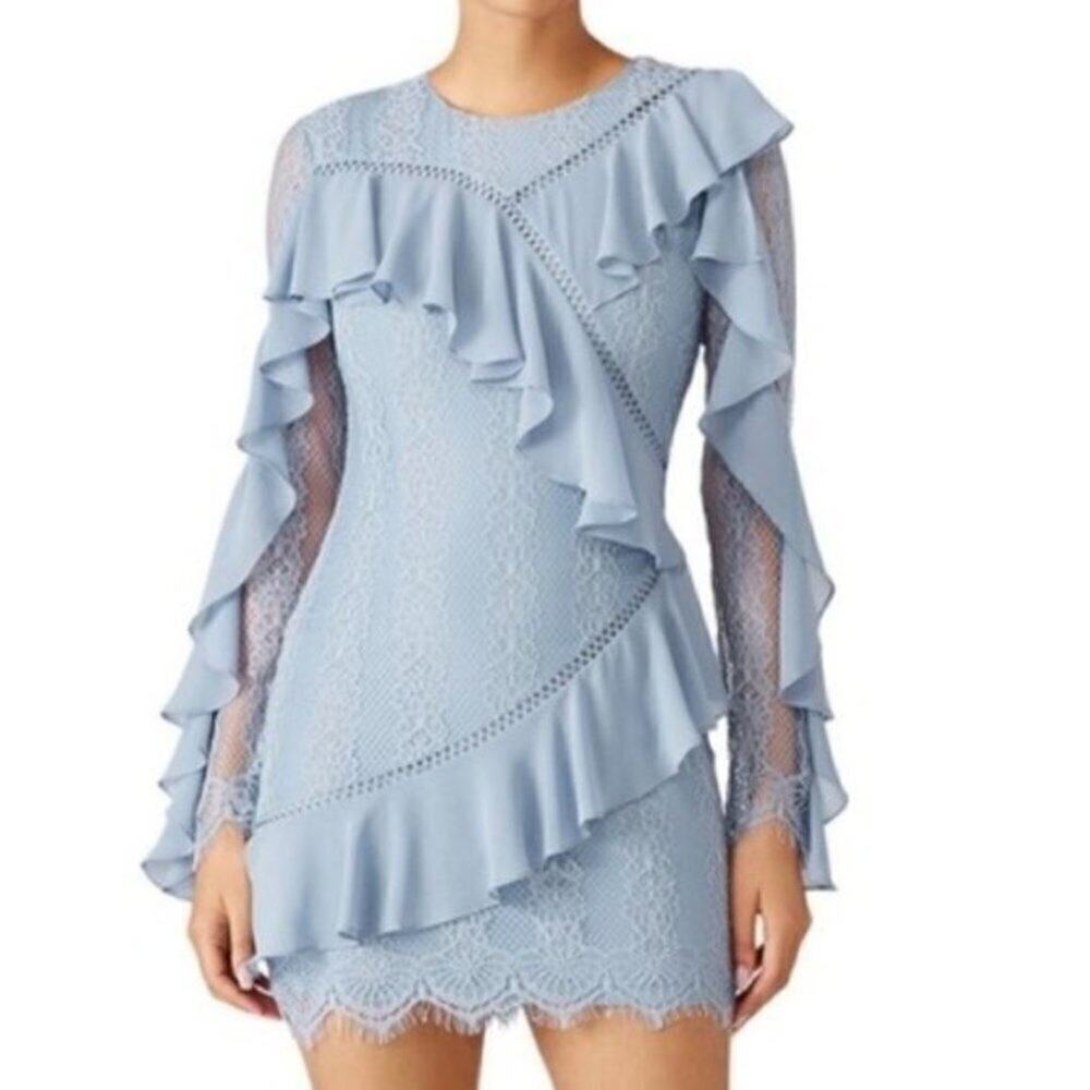 Keepsake Better Days Dress light blue sz Medium